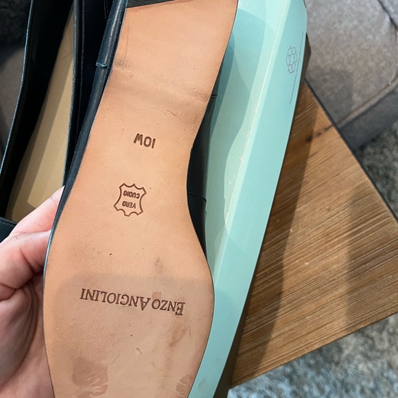 Women’s Black Leather Shoes - Picture 4 of 4